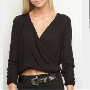 Brandy Melville Zoisa Top in Black